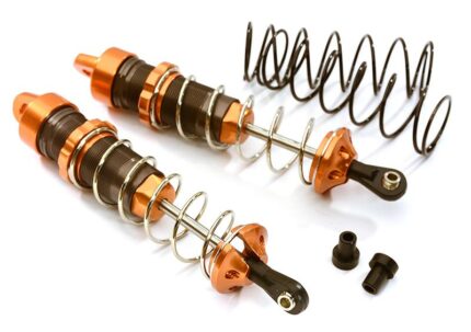 Machined 105mm Rear Big Bore Shocks for Traxxas 1/10 Stampede, Rustler & Slash