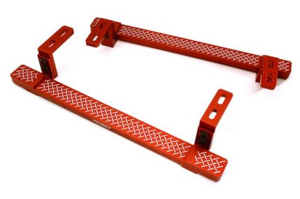 Alloy Machined Side Step Plate Set for Traxxas TRX-4 Defender & Sport