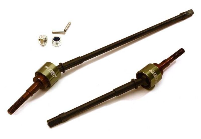 Billet Machined Front Drive Shaft Set for Axial 1/10 Wraith 2.2 & RR10 Bomber - Image 1