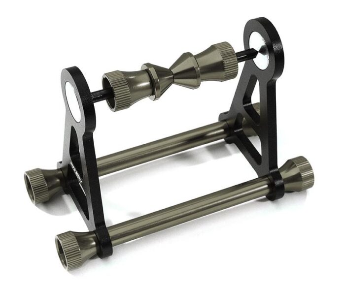 Magnetic Type Tire Balancer for RC (4mm Shaft Size, Tire 100mm O.D. Max) - Image 1