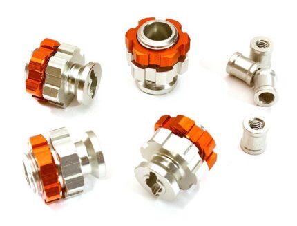 Billet Machined 17mm Wheel Adapters (4) for Traxxas 1/10 Stampede 4X4