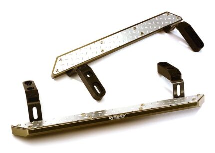 Alloy Machined Side Step Plate Set for Traxxas TRX-4 Scale & Trail Crawler
