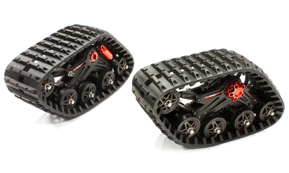C28587RED T3 Snowmobile & Sandmobile Conversion for Traxxas 1/10 E-Revo 2.0 - Image 1