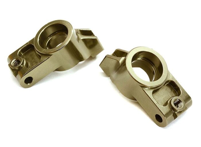 Billet Machined Rear Hub Carriers for Tamiya 1/10 TA07 PRO - Image 1
