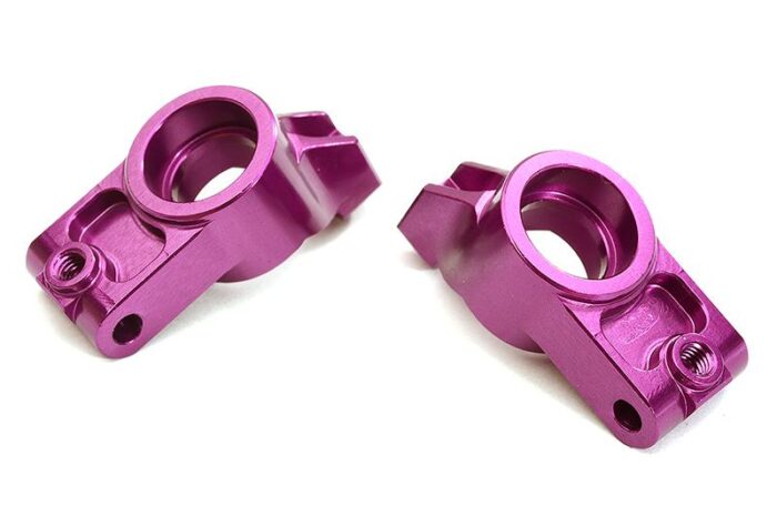 Billet Machined Rear Hub Carriers for Tamiya 1/10 TA07 PRO - Image 1