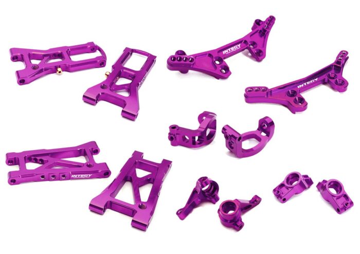 Billet Machined Suspension Kit for Tamiya 1/10 TA07 PRO - Image 1
