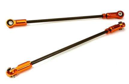 Alloy Rear Upper Adjustable Suspension Links for 1/7 Unlimited Desert Racer