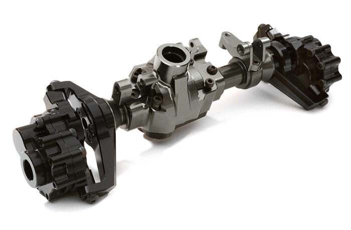 Billet Machined Front Portal, Axle Housings & Uprights for Traxxas TRX-4 Crawler - Image 2
