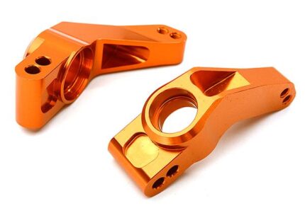 Billet Machined Rear Hub Carriers for Traxxas 1/10 Rustler 4X4