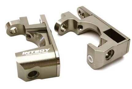 Billet Machined Alloy Caster Blocks for Traxxas 1/10 Rustler 4X4