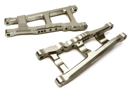 Billet Machined Lower Suspension Arms for Traxxas 1/10 Rustler 4X4