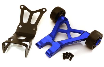 Blue Billet Machined Wheelie Bar for Losi 1/5 Desert Buggy XL-E Upgrade