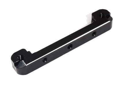 Billet Machined Black Upper FR Suspension Hanger for 1/8 Kraton & Outcast 6S BLX