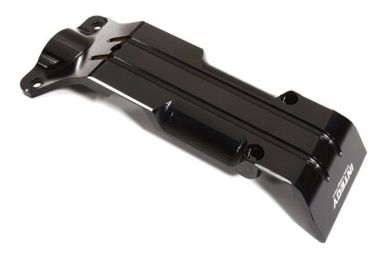 Black Billet Machined Alloy Rear Skid Plate for Traxxas 1/10 E-Revo 2.0