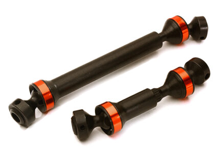 Billet Machined Red Center Drive Shafts for Traxxas 1/10 E-Maxx Brushless