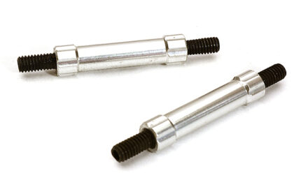 Billet Machined 25mm Aluminum Linkages (2) M4 Threaded for 1/10 Scale Crawler