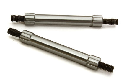 Billet Machined 40mm Aluminum Linkages (2) M4 Threaded for 1/10 Scale Crawler