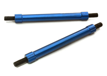 Billet Machined 65mm Aluminum Linkages (2) M4 Threaded for 1/10 Scale Crawler
