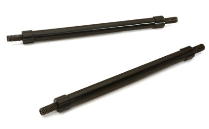 Billet Machined 75mm Aluminum Linkages (2) M4 Threaded for 1/10 Scale Crawler