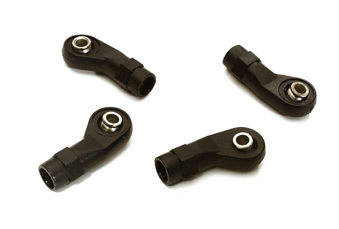 M4 Size Offset 27mm length Ball Ends Type Tie Rod Ends, w/ 3mm Ball Links - Image 1