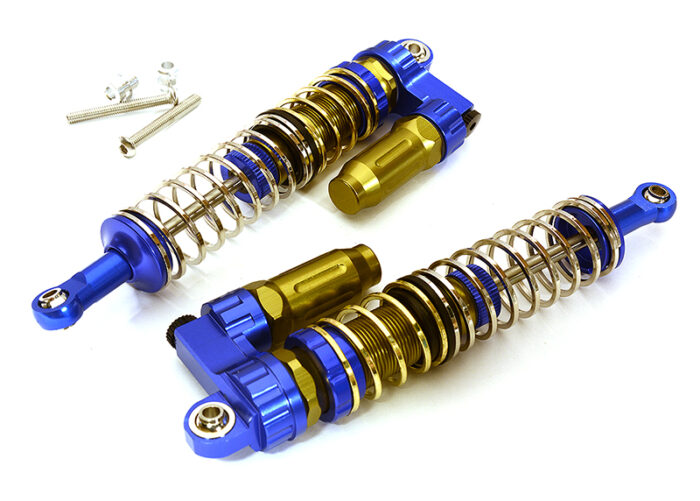 Piggyback Off-Road Shock for 1/10 Scale with 2 Stage Square Spring (L=110mm) - Image 1