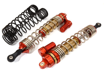 Alloy Piggyback Front Shock (2) for Traxxas 1/7 Unlimited Desert Racer (L=140mm)