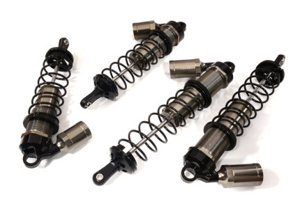 Billet Machined Piggyback Shock Set for Arrma 1/8 Kraton 6S BLX
