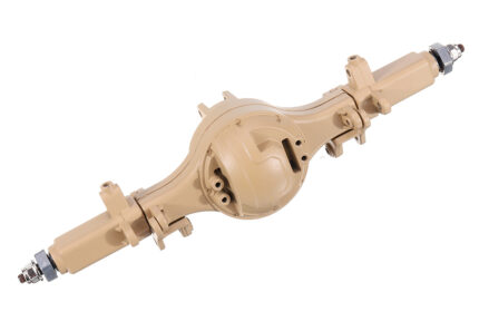 Rear Axle Assembly 8ASS-P0019 Yellow for HG-P801 1/12 8X8 RC Military Truck
