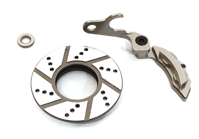 Billet Machined Front Disc Brake for Tamiya T3-01 Dancing Rider - Image 1