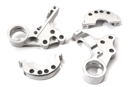 Billet Machined Alloy Upper Coil Spring Mounts for Tamiya CR-01