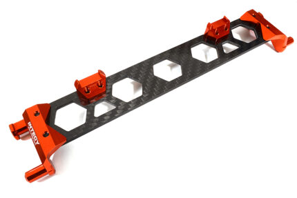 Machined Alloy & Composite Battery Hold-Down Plate for Traxxas 1/10 Maxx 4S V1