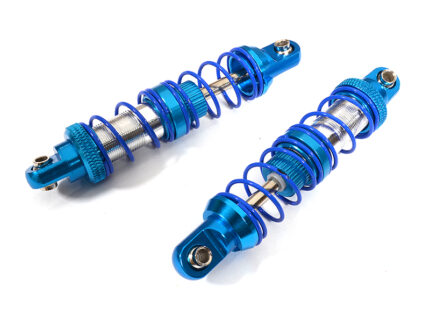 Realistic Dual Spring Shock Set (2) for 1/10 Scale Off-Road R/C (L=70mm)