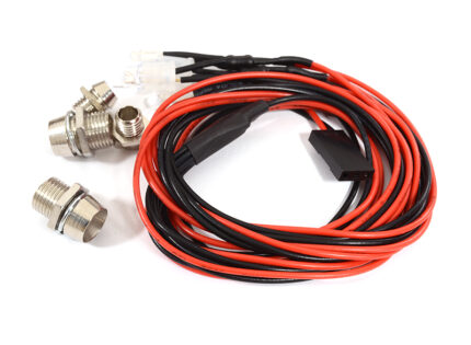 Bright LED (4) Light Kit, Metal Housings for 1/10 & 1/8 Scale RC