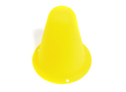 Realistic Color Plastic Traffic Cone 75mm Tall for 1/10 Scale Crawler Truck