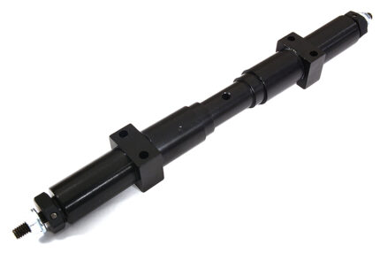 Billet Machined 141mm Track Width Straight Axle for Custom 1/14 Semi-Tractor
