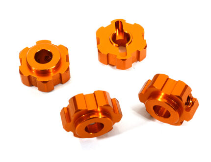 Billet Machined Alloy Wheel Hex (4) for Traxxas 1/10 Maxx 4S Truck
