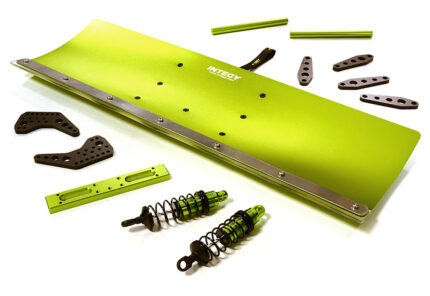 Alloy Machined 400mm Snowplow Kit for Traxxas 1/10 Maxx 4S Truck
