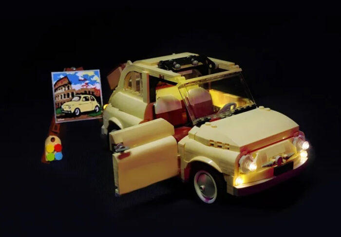 LED Light Kit for Lego 10271 Creator Expert Fiat 500 - Image 2