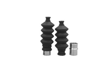 Box Enclosure Seal Rubber Bellow L=35mm w/ Alloy Fittings O.D. 8mm for RC Boat