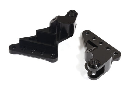 Machined Alloy Frame Extension Brace Link Mounts for Axial 1/10 SCX10 II 6X6