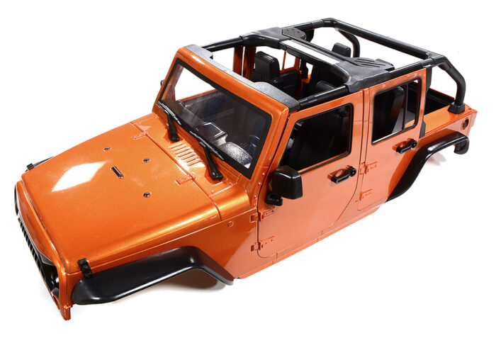 Realistic JW10-C Hard Plastic Body Kit for 1/10 Scale Off-Road Crawler WB=313mm - Image 5