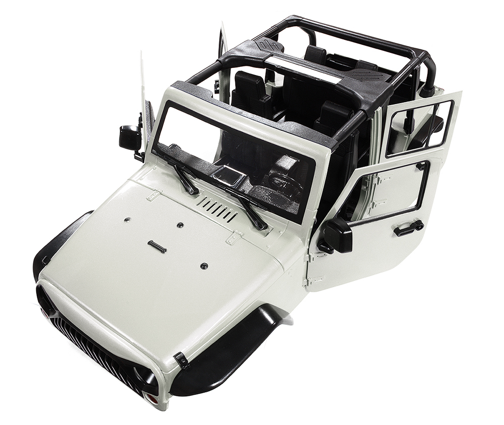 Realistic JW10-C Hard Plastic Body Kit for 1/10 Scale Off-Road Crawler WB=313mm - Image 5