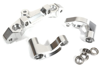 Billet Machined Silver Steering Bellcrank for Arrma 1/5 Kraton 4X4 8S BLX