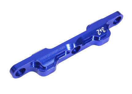 Machined 3+2 Rear Arm Mount C for Team Associated DR10 Drag Race Car RTR - Blue