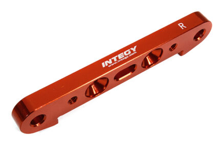 Billet Machined Red Rear-Rear Suspension Hanger for Arrma 1/5 Kraton 4X4 8S BLX