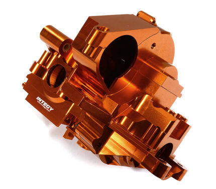 Orange Billet Machined Rear Bulkhead & Gear Covers for Traxxas 1/10 Maxx 4S