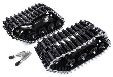 Front Snowmobile & Sandmobile (2) for Traxxas 1/10 Maxx 4S Truck, require C29372
