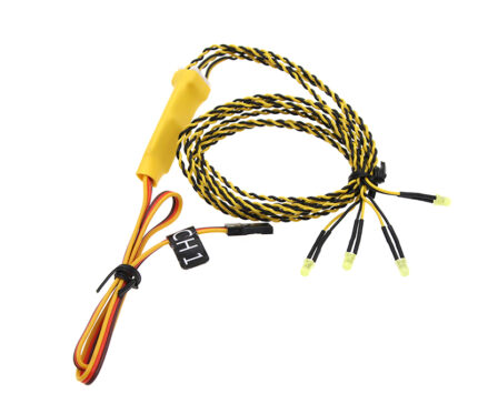 LED Light Kit Turn Signal(4)for 1/10 Scale Crawler, Off-Road, On-Road Drift & TC