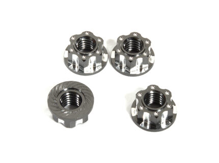Realistic Billet Machined M4 Size Wheel Nuts for 1/10 Scale RC