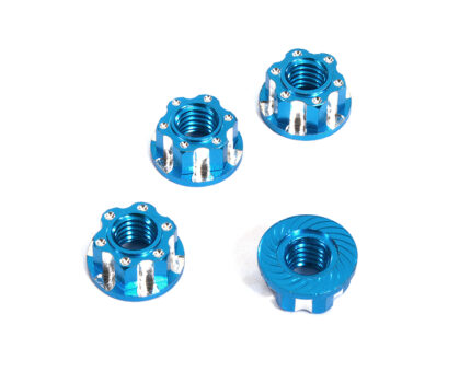 Realistic Billet Machined M4 Size Wheel Nuts for 1/10 Scale RC